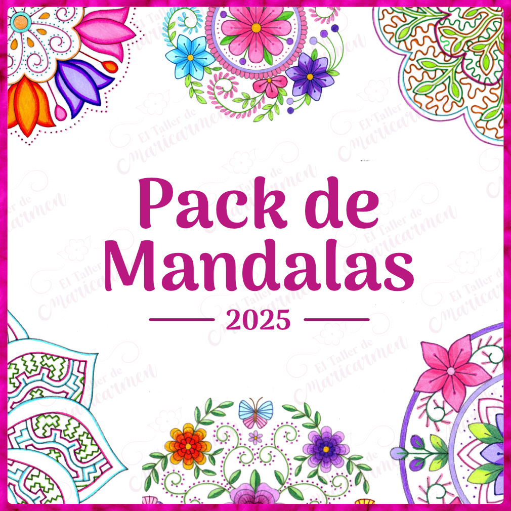 Portada - Pack de Mandalas 2025