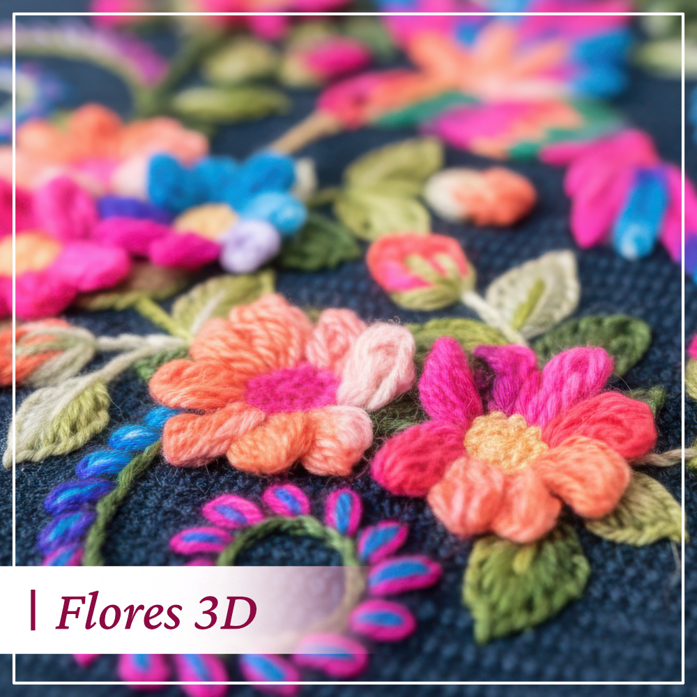closeup - flores 3D