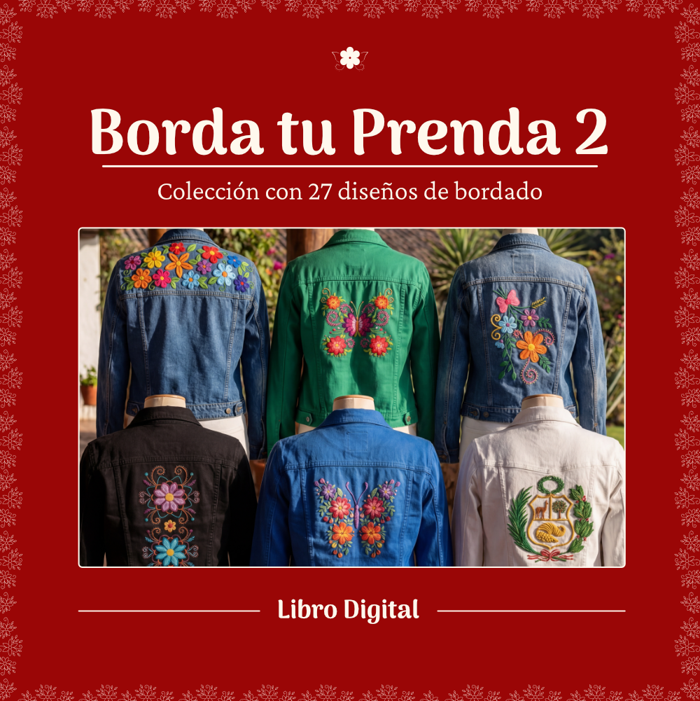 Colección de Diseños: Borda tu Prenda 2
